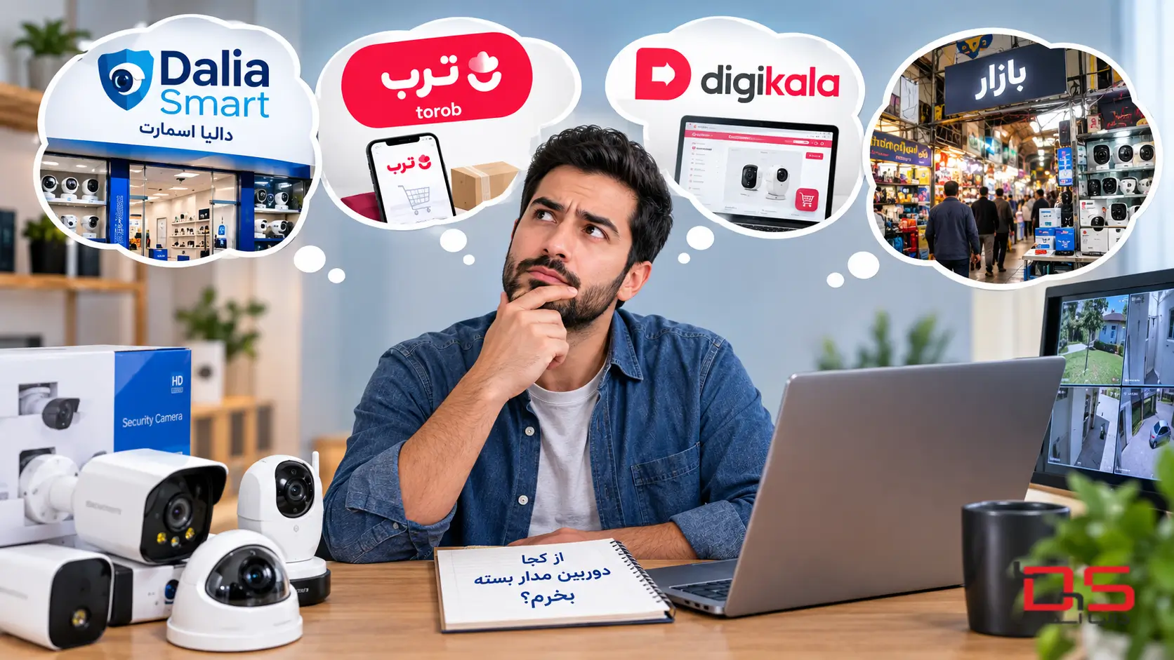 از کجا دوربین مداربسته بخریم؟