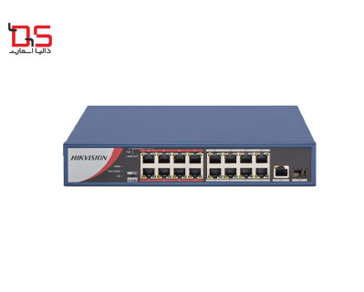 سوییچ 18 پورت هایک ویژن مدل DS-3E0318P-EM