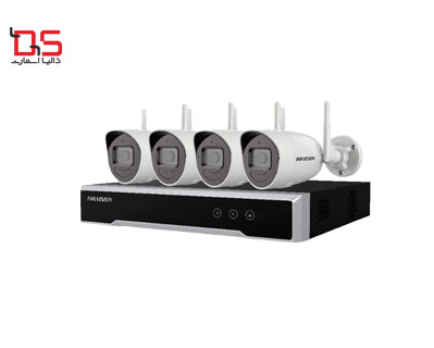 پکیج 4 دوربین 2 مگاپیکسلی هایک ویژن مدل NK42W0H-1T